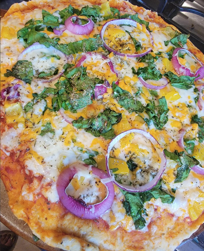 vegetable pizza