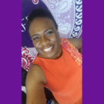Suncare workshop with me in orange dress