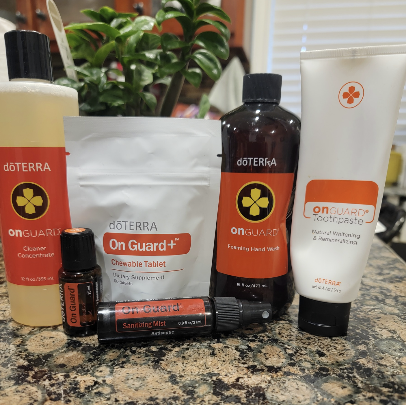 dōTERRA On Guard products used for wellness, hygiene, travel, and home care