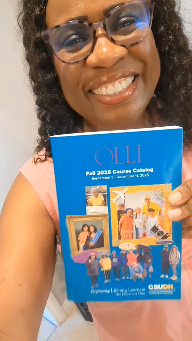 🎓✨ Learning doesn’t stop at graduation!
This week on Tuesday Tea with Evelyn, I shared why lifelong learning is key to aging well. From digital courses to local programs like OLLI (Osher Lifelong Learning Institute), there are so many ways to keep your mind sharp and your spirit inspired.

☕ Catch the replay here → https://www.youtube.com/live/LqyuzstryM8?si=8BfQ_B4CBRx0Ics5

💭 Tell me in the comments: Whhat’s the last new thing YOU learned?

#purpleessencebyevelyn #AgingWellGuide #agewellwithevelyn #csudh #olli #keeplearning #TuesdayTeaWithEvelyn #BackToClasses #activemind #abc #j5