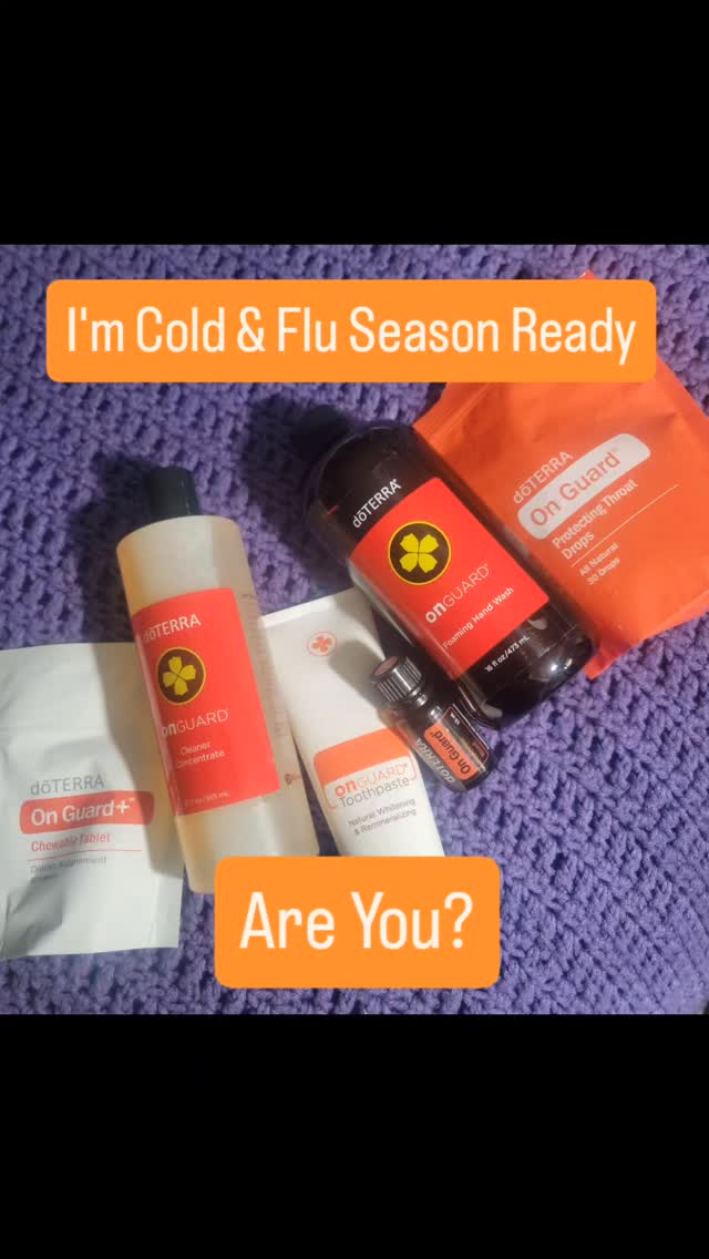 Although I use dōTERRA On Guard products on the daily, I am more intentional with them during autumn and winter. 

For practical tips to stay well this season, check out my WOMEN'S HEALTH TIPS FOR COLD & FLU SEASON blog. Click the BLOG link in the bio. ⬆️

Stay healthy, my friend! 🌿

#PurpleEssenceByEvelyn #AgeWellWithEvelyn #OnGuard #coldandfluseason #womenshealthtips #HealthAndWellnessBlog #AutumnWellness