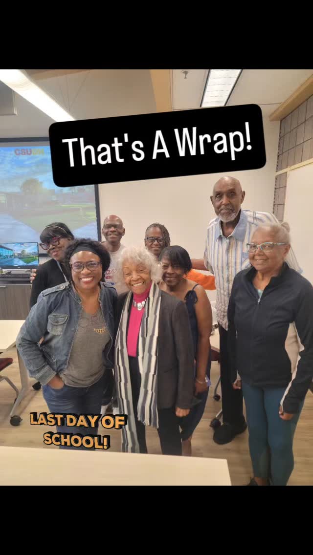 Today was the final session of Aging Well Gracefully and Gratefully. Until the Christmas party, at least. 😊

#PurpleEssenceByEvelyn #AgingWellWithEvelyn #AgingWell #ClassIsOut