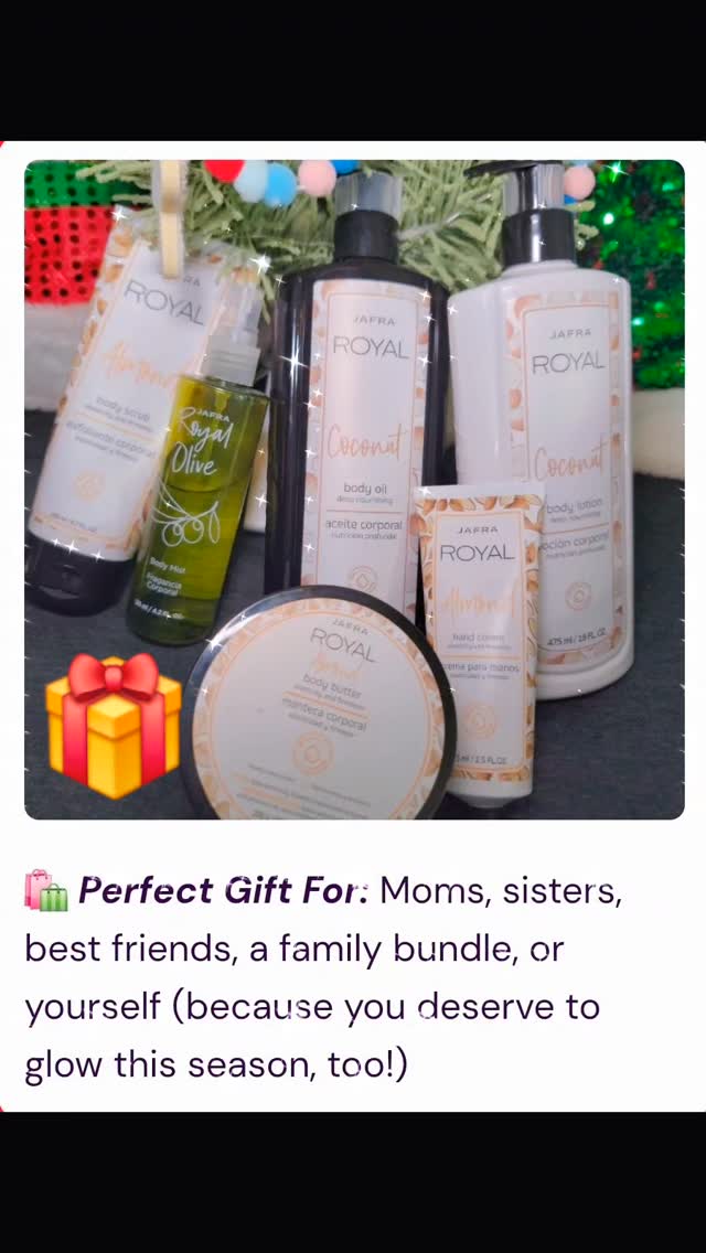 π Final days for my favorite deal of the season!
6 full-size body care favorites β perfect for gifting, stockings, or a little self-love. π«
Valued at $147 β yours for just $96!
Grab it before Thursday β itβs gone after that!
π Click the Christmas Hub in my bio to shop β the bundle loads right in your cart. Easy-peasy!
#PurpleEssenceByEvelyn #RoyalBodyBundle #HolidayGlow #GiftYourGlow #AgingWell #SpaAtHome #SelfCareSeason #JAFRARoyal