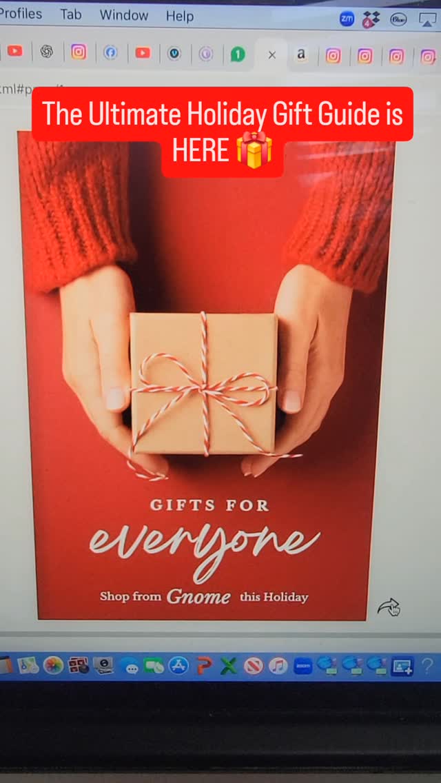 This year, I’ve joined forces with four amazing women in business to bring you the ultimate holiday gift inspiration. From skincare and home fragrance to kitchen must-haves, nail beauty, and kids’ books - we got you covered.

💜 Bonus: Find the Hidden Gnomes throughout the guide for a chance to win prizes!

🫖 Sip your tea, get cozy, and flip through the guide. The link is in my bio. Or reply GUIDE.

#HolidayGiftGuide #PurpleEssenceByEvelyn #AgeWellWithEvelyn #WomenSupportingWomen #SupportSmallBusiness #ShopFromTheHeart #GiftIdeas2025 #JAFRABeauty