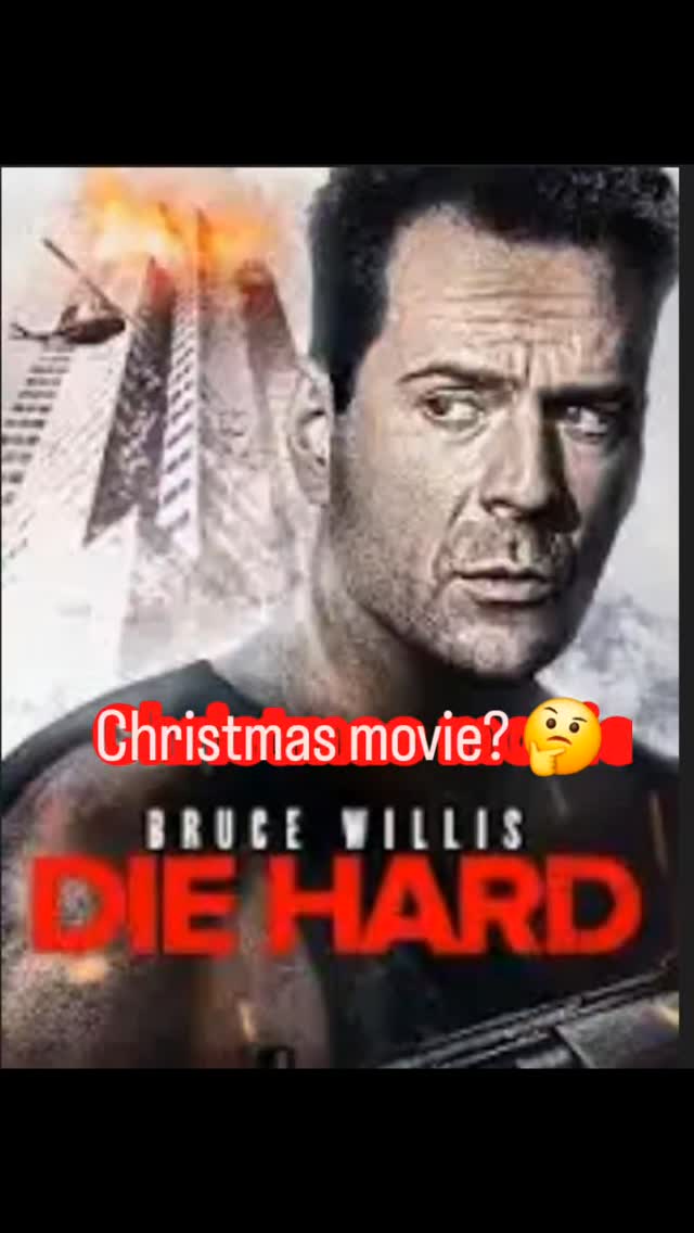 Is Die Hard a Christmas movie? That’s been the fun debate year after year. 🎄

I saw it the the FIRST time last night. Wow, I can’t believe it's 37 years old.  But let's be clear,  I only watched it because I was challenged by a friend. I'd watch Die Hard, and she'd give a Hallmark Christmas movie a try. 😁

I have ro admit, it was much better than I expected. 😃 I don't watch rated-R movies because of the language (Yes, this had a lot), sexual content, and/or violence. The Disney Marvel movies are about as much as I can handle with any of that. 

All in all, the storyline of Die Hard was pretty good. Most likely, I won't watch the sequels unless it's highly recommended. I can see how this is a Christmas movie. But I'll continue snuggling up with my cozy Hallmark faves. 🤗😊

So, do you consider Die Hard to be a Christmas movie?

#purpleessencebyevelyn #diehard #christmasmovies #hallmarkchristmasmovies