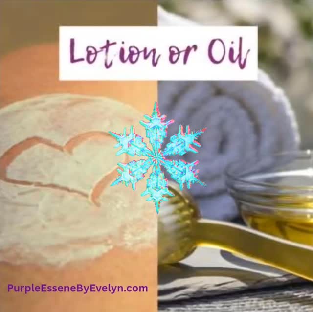 Lotion or oil? 💜
It’s a question for winter, and the answer may surprise you. 😲

The truth is that winter skin needs a slightly different approach than warmer months. Knowing when to use lotion, when to use oil, and how to layer them makes all the difference.

I’m covering this (and more) in my free, quick Winterize Your Skin virtual event. It's focused on caring for your face and body with intention this season.

👉 Register through the link in the bio. 

#HealthySkinHabits
#SkincareEducation
#PurpleEssenceByEvelyn