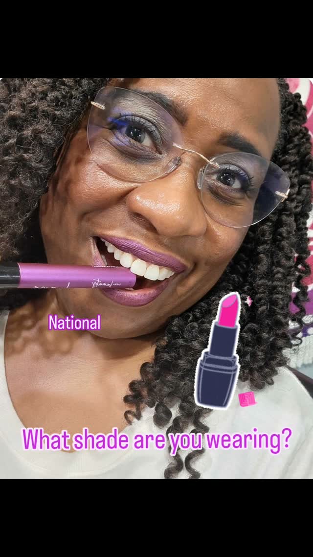💄 Happy National Lipstick Day!

Some days call for a bold lip... today is definitely one of them. 💜

I'm wearing one of my favorite purple shades because life is too short to save lipstick for "special occasions."

Now it's your turn...
What lipstick shade are you wearing today? 👇

#NationalLipstickDay #LipstickLover #PurpleLipstick #WomenOver40 #AgeWellWithConfidence