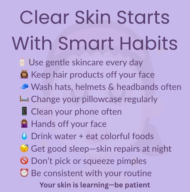 Back-to-school season means new schedules, new activities…and sometimes new breakouts. 🎒

Moms, this is a good one to save and share with your tween or teen. 💜

Clearer skin isn’t just about finding the “right” acne product. Simple everyday habits such as keeping hands off the face, changing pillowcases, cleaning the phone, and being consistent with skincare can make a difference too.

And if your tween or teen is dealing with breakouts, understanding why acne happens is a great place to start.

I put together an Acne 101 guide that explains what causes breakouts and how to build a simple skincare routine for clearer skin.

Read Acne 101: What Causes Breakouts + A Skincare Routine for Clearer Skin. 
Click the BLOG button in my bio.

Then share it with a young person who could use a little help caring for their skin with grace & patience.

#BackToSchool #TeenSkincare #TweenSkincare #AcneTips #AcneSkincare #HealthySkin #SkincareEducation